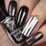 #92 Lust in the P.M. - Nail Stamping Color (5 Free Formula) Polish Clear Jelly Stamper 