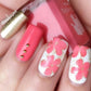 Infinite Flower (CjS-04) - Steel Nail Art Stamping Plate 6x6 Clear Jelly Stamper 