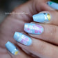 Infinite Flower (CjS-04) - Steel Nail Art Stamping Plate 6x6 Clear Jelly Stamper 