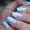 Infinite Flower (CjS-04) - Steel Nail Art Stamping Plate 6x6 Clear Jelly Stamper 
