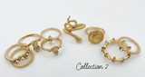 Koko & Claire Decorative Rings for Display Hand - Collection 2