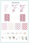 Dainty Delights (CjS-283) Steel Nail Art Stamping Plate
