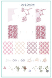 Dainty Delights (CjS-283) Steel Nail Art Stamping Plate
