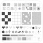 layered-nail-art-stamping-plate-showing-denim-patchwork-designs-patchwork-hearts-and-buttons