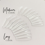 Koko & Claire Clear Full Coverage Tips - Individual Sizes