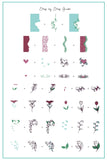 Embellish (CjSV-40) Steel Nail Art Stamping Plate