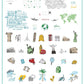 layered-nail-art-stamping-plate-inspo-card-showing-colorful-designs-of-iconic-world-landmarks-planes-travel-equipment-and-words-for-nail-art