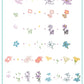 layered-nail-art-stamping-plate-how-to-card-with-colorful-designs-of-flowers-and-leaves