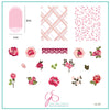 Floral Blossom - Three (CjS-281) Steel Nail Art Stamping Plate