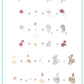 layered-nail-art-stamping-plate-how-to-card-with-colorful-designs-of-flowers-butterflies-tassles-swirls-and-words-for-nail-art