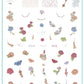 layered-nail-art-stamping-plate-inspo-card-with-colorful-designs-of-flowers-butterflies-tassles-swirls-and-words-for-nail-art