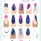 layered-nail-art-stamping-plate-inspo-card-with-colorful-french-tip-designs-swirls-leaves-geometric-shapes