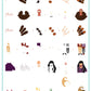 Gobble Till You Wobble (CjS-H-68) Steel Nail Art Stamping Plate