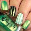 #104 Mint Sweetie - Nail Stamping Color (5 Free Formula) Polish Clear Jelly Stamper 