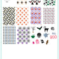 Wallpaper - Boo! (CjSH-43) Steel Stamping Plate 14 x 9 Clear Jelly Stamper 