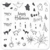 Halloween - Trick OR Treat (CjSH-04) - Steel Stamping Plate 6x6 Clear Jelly Stamper 
