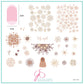 Holy Night (CjSC-57) Steel Nail Art Stamping Plate