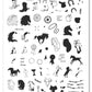 Horsin' Around (CjSLC-40) Steel Stamping Plate 14 x 9 Clear Jelly Stamper 