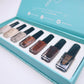 Stamping Polish Kit - Java (7 Colors) Polish Kits Clear Jelly Stamper 