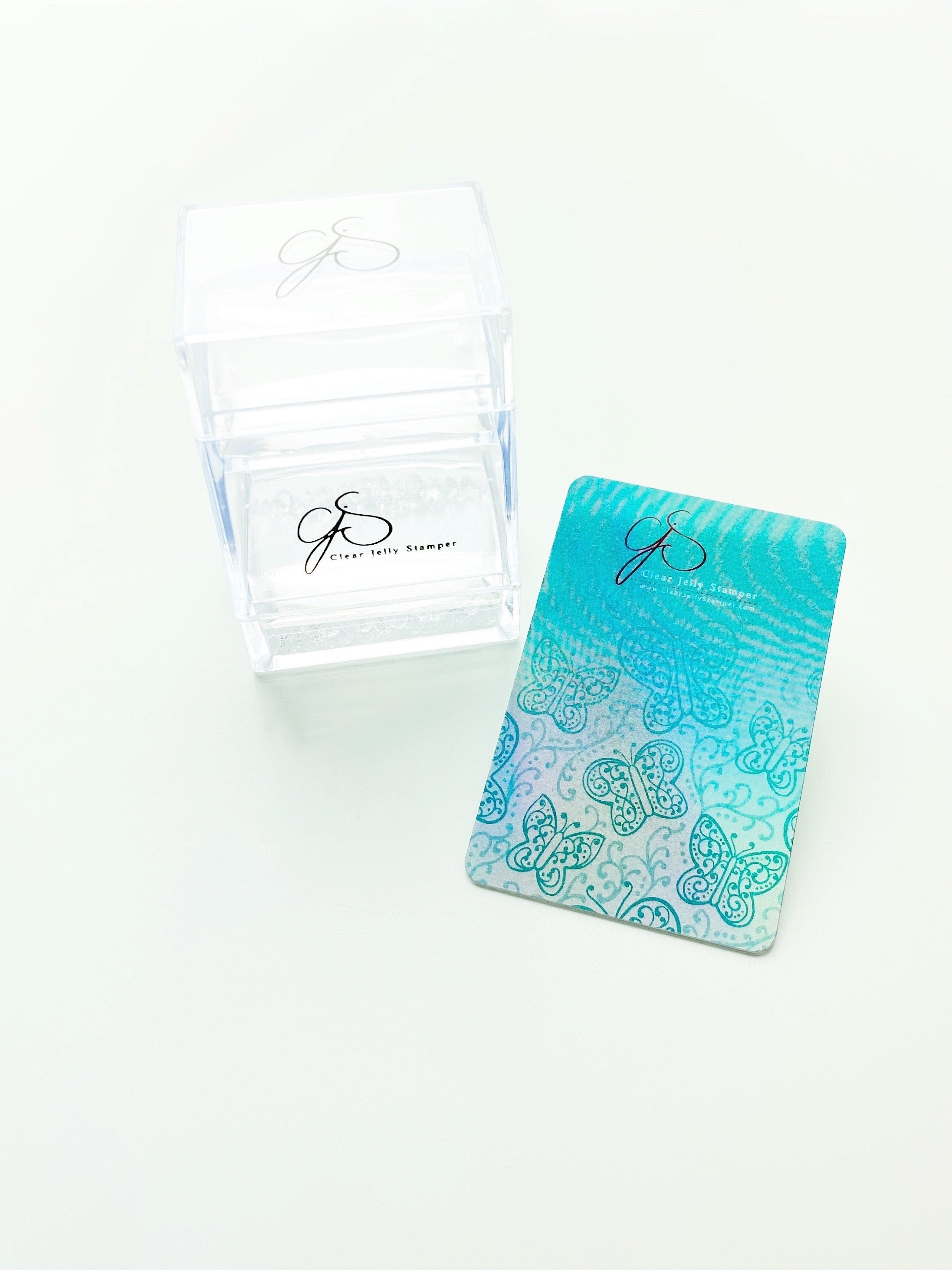 Bling Stamper - Cubed Clear Jelly Stampers Clear Jelly Stamper 
