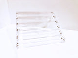 CjS Polish Rack - Table Top, Clear Acrylic (Polish not included) Storage Clear Jelly Stamper 7 tier - CjS - large clear acrylic polish rack 