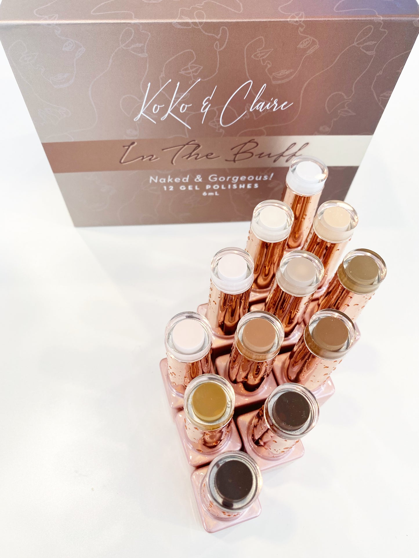In the Buff - Naked & Gorgeous KKC Gel Polish Kit
