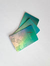 Credit card style scraper - Holo (3 pack) Scrapers Clear Jelly Stamper 