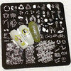 Recycle This (CjS-183) Steel Stamping Plate 8 x 8 Clear Jelly Stamper 