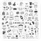 I Pinch Back (CjSH-86) Steel Nail Art Stamping Plate
