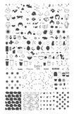 Kawaii (CjS-254) Steel Nail Art Stamping Plate