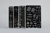 You Choose - 4 Steel Stamping Plates (Large) You Choose Large Plates 4 Clear Jelly Stamper 