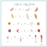 Lengthen Night and Shorten Day (CjS-271) Steel Nail Art Stamping Plate