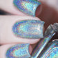 Holo 3 - Into the Stars - Nail Stamping Color (5 Free Formula) Polish Clear Jelly Stamper 