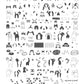 layered-nail-art-stamping-plate-with-designs-of-different-dogs-breeds-bones-collars-dog-bowls-and-words-for-nail-art