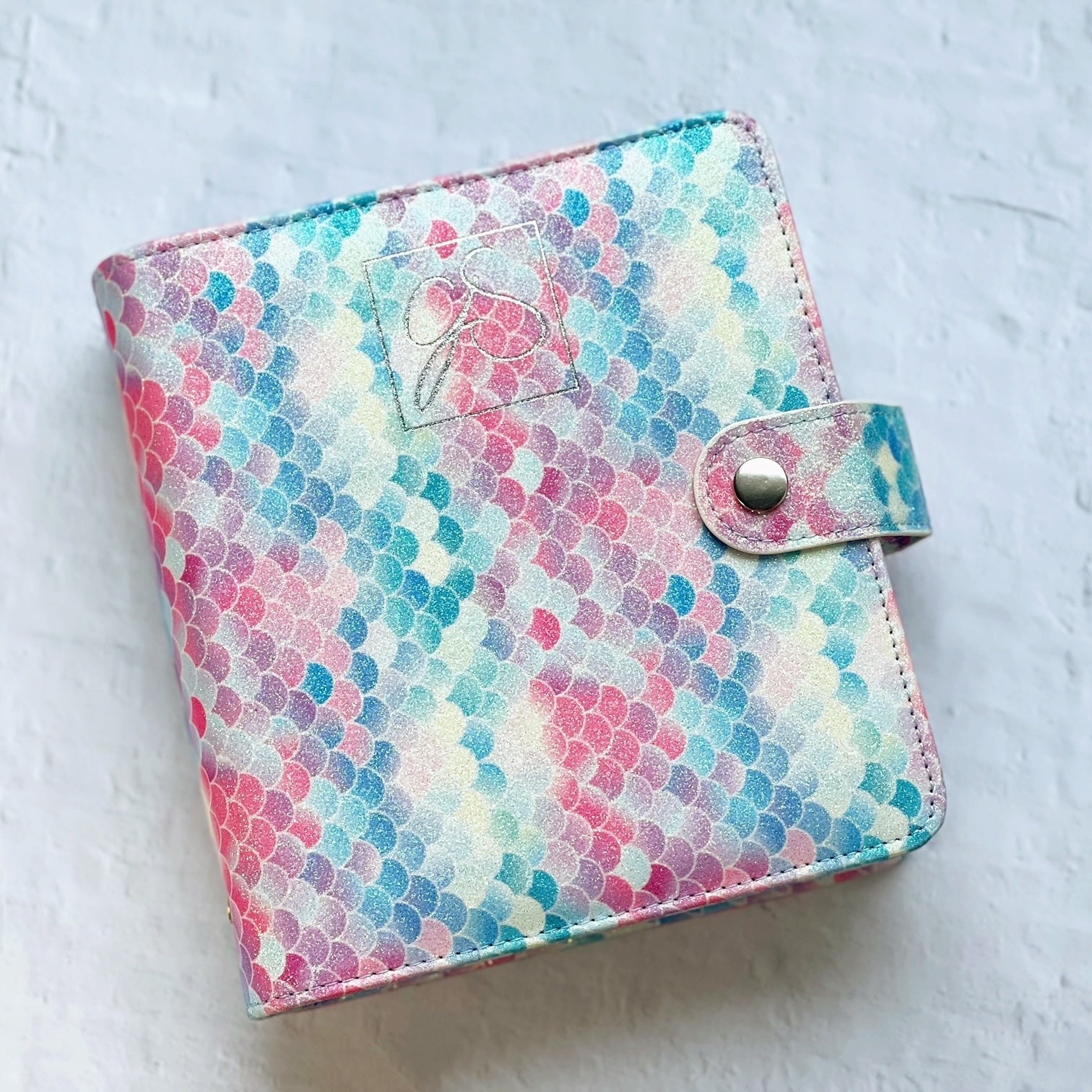 Large (14x9) - Stamping Plate Storage Binder - Rainbow Mermaid