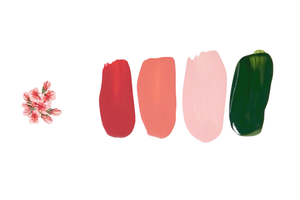 Inspirational Kits - Floral Trio -  Salmon