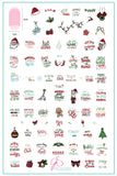 Sassy Christmas (CjSC-68) Steel Nail Art Stamping Plate