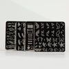 You Choose - 4 Steel Stamping Plates (Small) You Choose Small Plates 4 Clear Jelly Stamper 