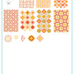 Talavera (CjSLC-62) Steel Stamping Plate 14 x 9 Clear Jelly Stamper 