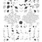 layered-nail-art-stamping-plate-showing-designs-of-roses-and-leaves