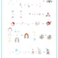 layered-nail-art-stamping-plate-how-to-card-showing-colourful-designs-of-love-birds-gnomes-and-a-rainbow