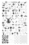 Sweet Spring Bunnies (CjS-292) Steel Nail Art Layered Stamping Plate