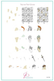 The Statue (CjS-250) Steel Nail Art Stamping Plate