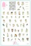 The Statue (CjS-250) Steel Nail Art Stamping Plate