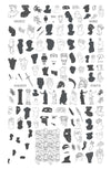 The Statue (CjS-250) Steel Nail Art Stamping Plate