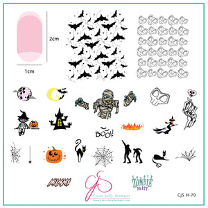 The Mummy (CjSH-70) Steel Nail Art Stamping Plate