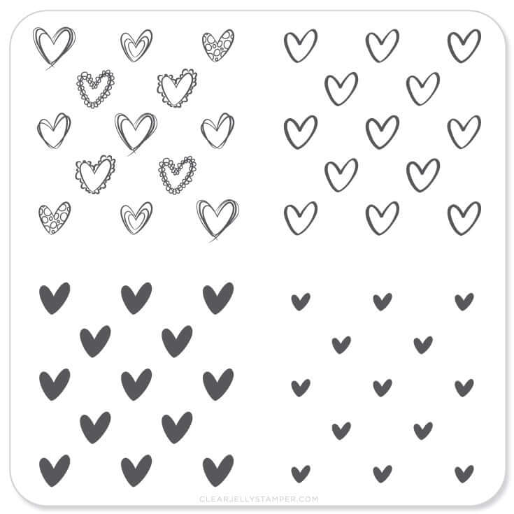 layered-nail-art-stamping-plate-showing-cute-hearts 