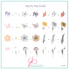 Walk In The Meadow (CjS-236) Steel Nail Art Stamping Plate