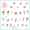 Walk In The Meadow (CjS-236) Steel Nail Art Stamping Plate