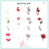 We Remember (CjSH-72) Steel Nail Art Stamping Plate